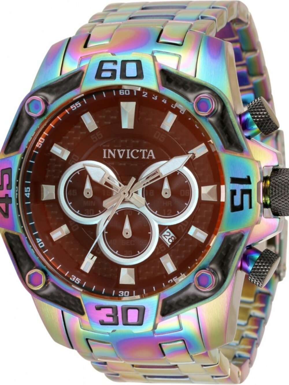 Invicta Pro Diver Men's Watch - 52mm, Iridescent (33849)